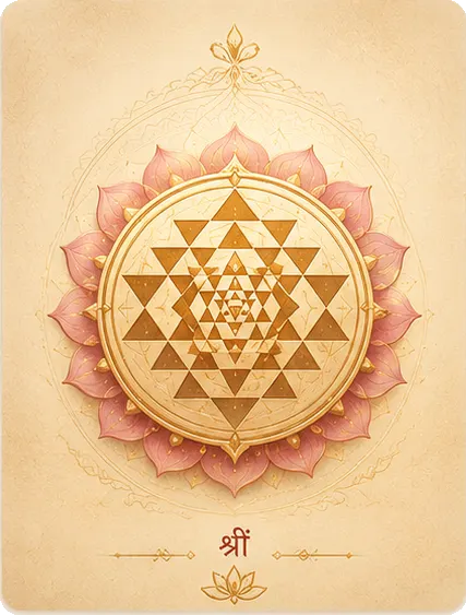 Sacred Lalita Sahasranama representation